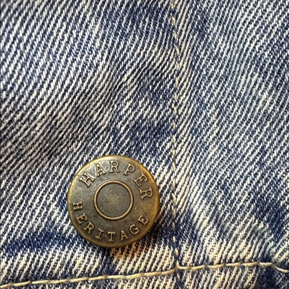 Francesca's Collections Light Blue Denim Jacket - Picture 3 of 8